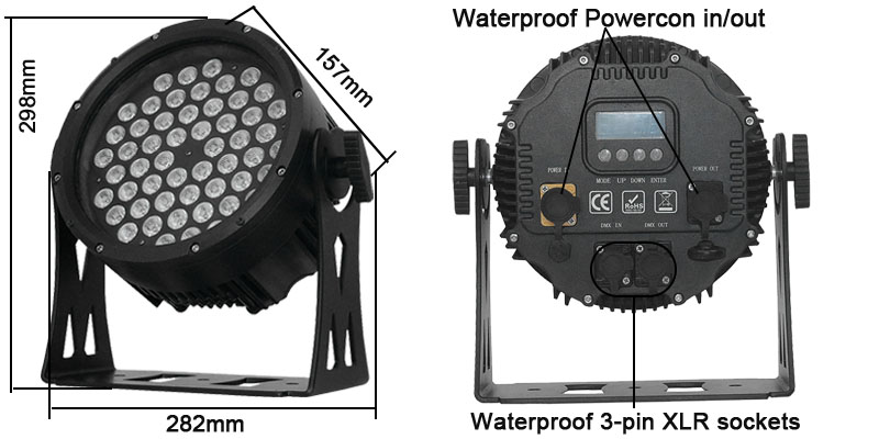 LED waterproof par LIGHT