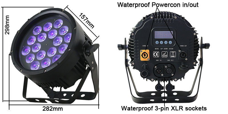 LED waterproof par LIGHT